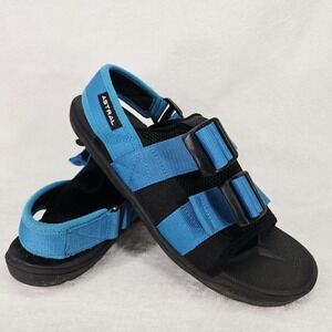 Astral PFD Sandals Womens 9 Blue Black Strappy Performance Water Outdoor NCS22U1